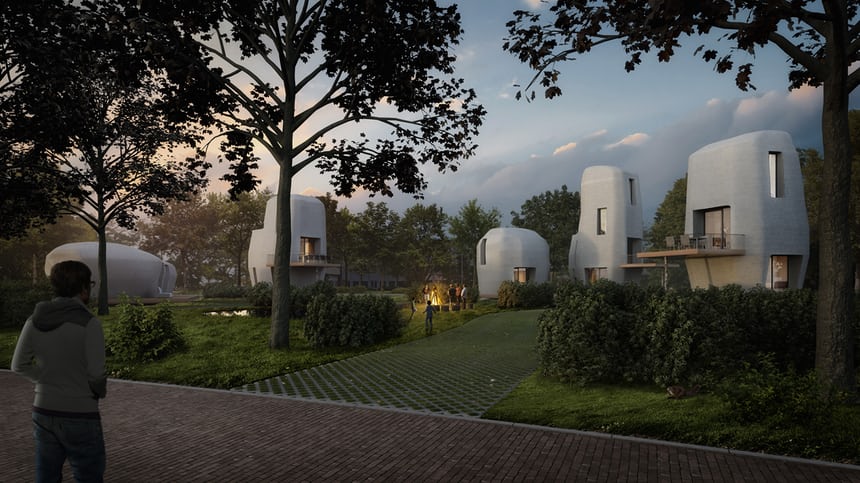 유럽2-네덜란드, 3D 프린팅으로 만든 집 선보여 가디언지.jpg