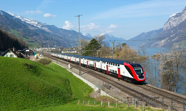 유럽3-스위스 열차, 유럽에서 최고 서비스 제공 가디언지.jpg