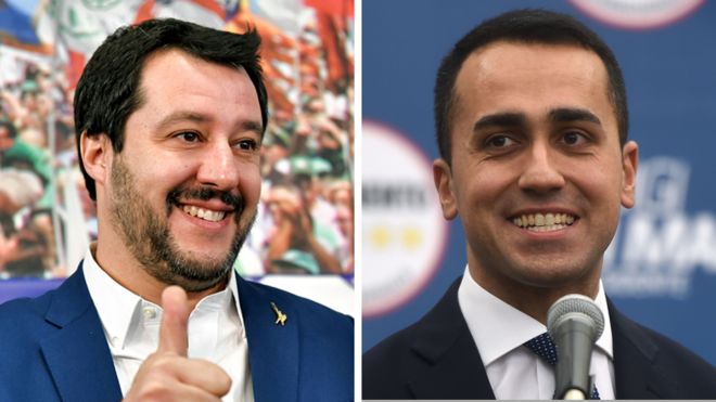 유럽6-이탈리아 오성운동당, 가장 높은 선거 지지율 보여 BBC.png