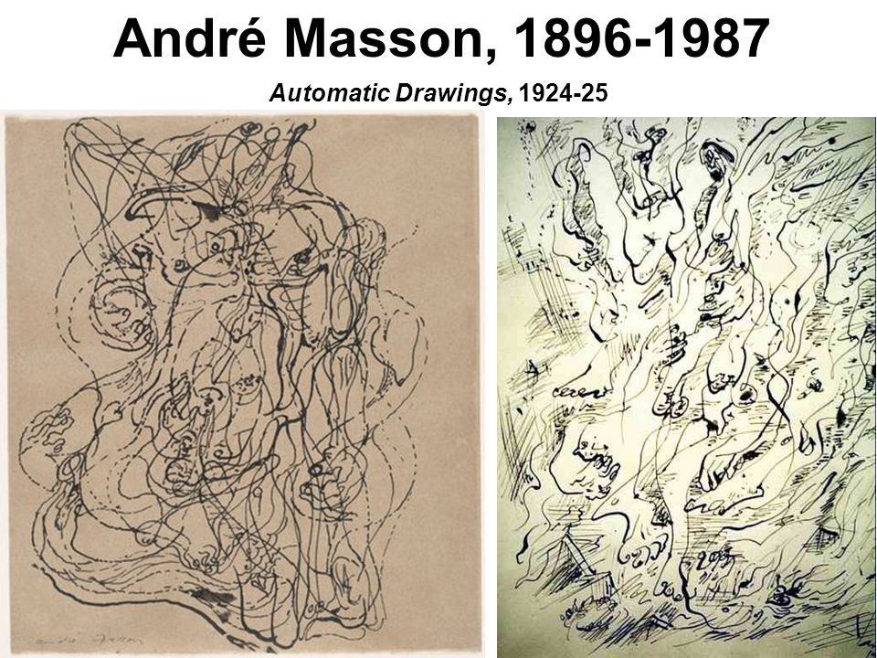 Andre Masson, Automatic Drawings, 1924-5.jpg