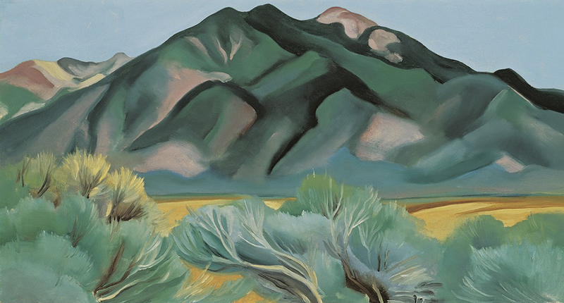 Georgia O'Keeffe, Taos Mountain, New Mexico, 1930.jpeg