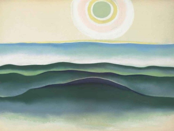 Georgia O'Keeffe, Sun Water Maine, 1922.jpg