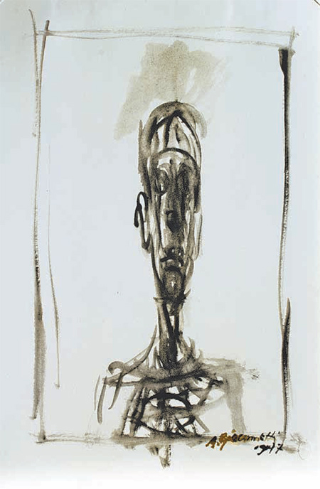 디에고의 초상, 알베르토 자코메티, 1947.jpg