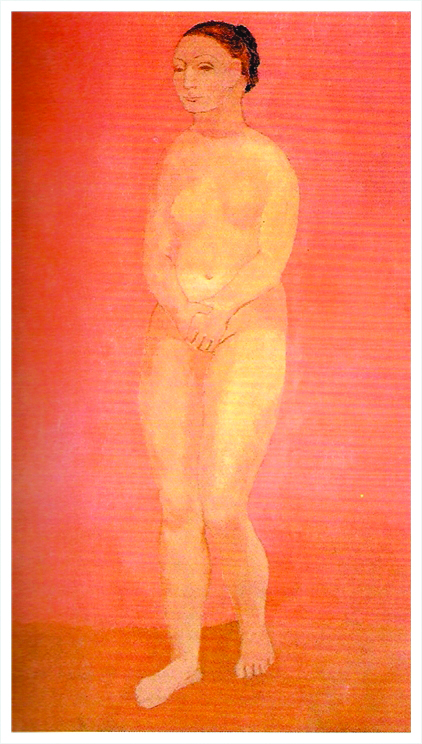 서있는 누드 여자(페르낭드), 파블로 피카소, 1906.jpg