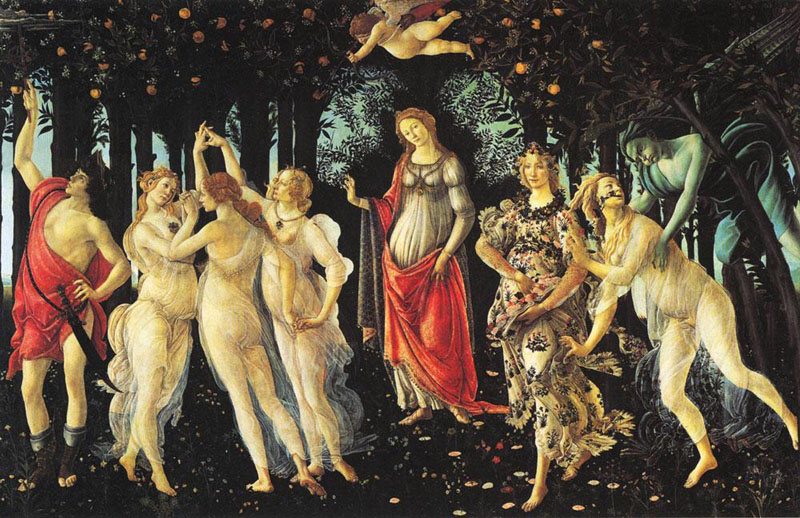 봄, 보티첼리, 1482-87(우피치 미술관 소장).jpg
