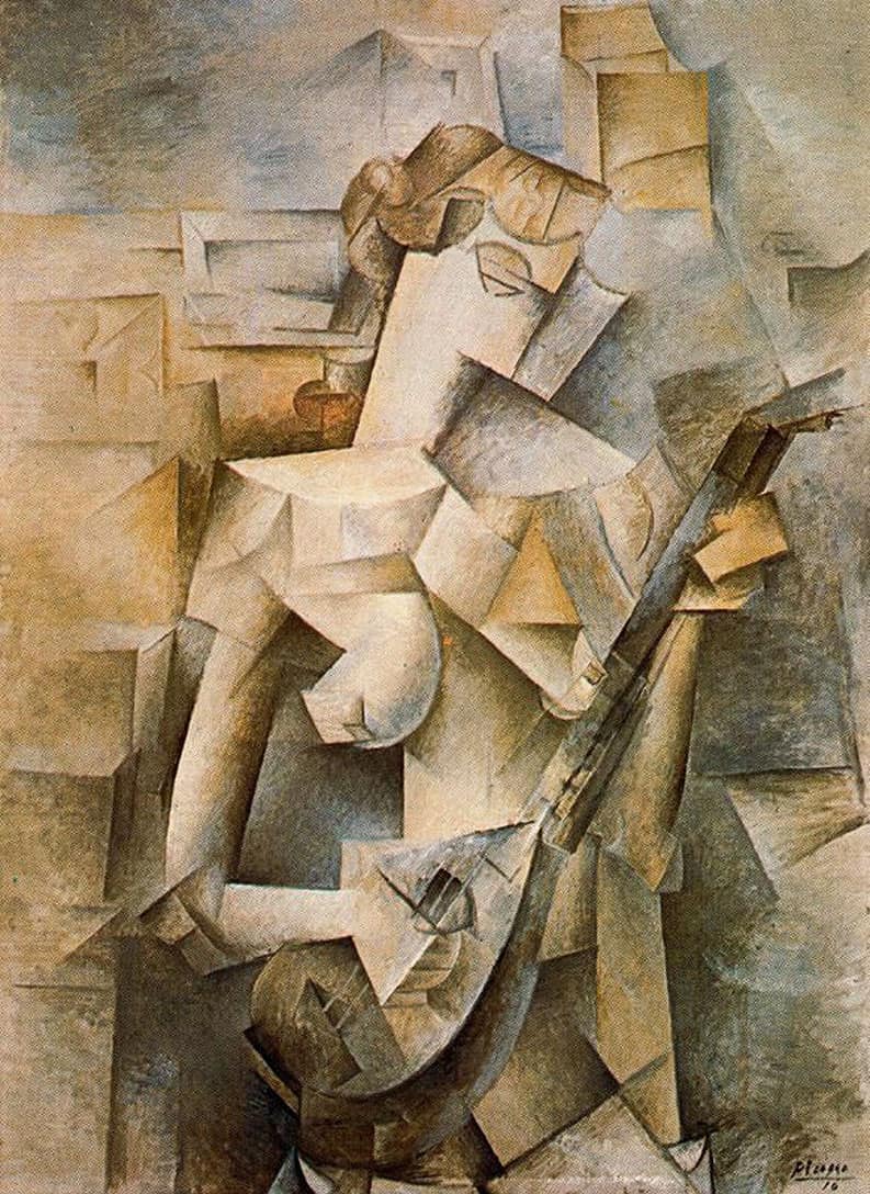 Pablo Picasso, Girl With Mandolin, 1910.jpg