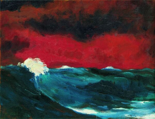 9Emil Nolde, Sea (I), 1947.jpg