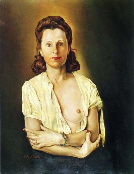 살바도르 달리, Galarina, 1944-1945.jpg