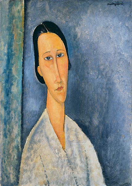 Amedeo Modigliani, Madame Zborowska, 1918.jpg