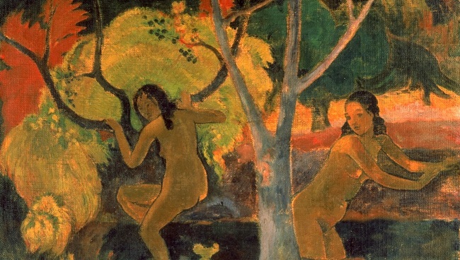 3Paul Gauguin, BATHERS AT TAHITI, 1897.jpg