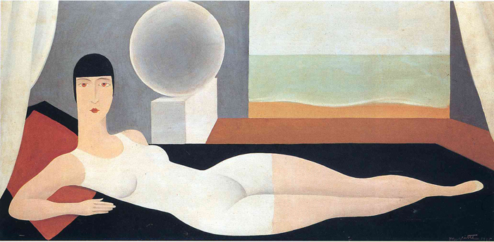 Rene Magritte, Bather, 1925.jpg
