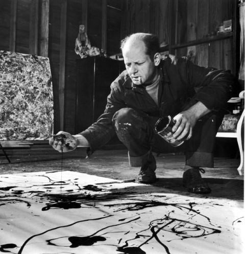Lucifer를 그리고 있는 Jackson Pollok (1947).jpg