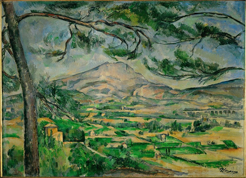 Mount Sainte-Victoire with a Large Pine, Paul Cezanne,1887.jpg