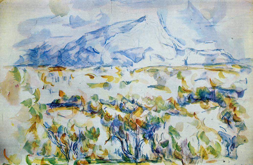 Mont Sainte Victoire, Paul Cezanne,1903.jpg