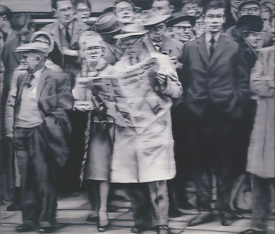 Gerhard Richter, Group of People, 1965.jpg