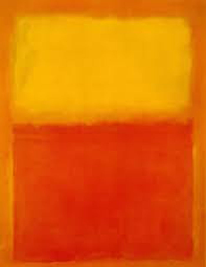 마크 로스코, Orange and Yellow, 1956.jpg
