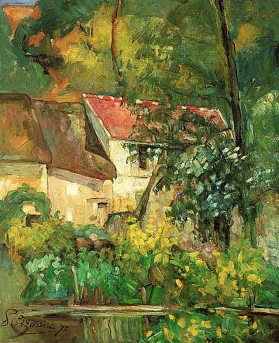 Paul Cezanne, Étude, paysage à Auvers, 1874.jpg