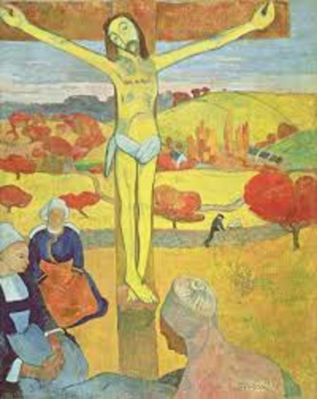 4고갱, The Yellow Christ, 1889.jpg