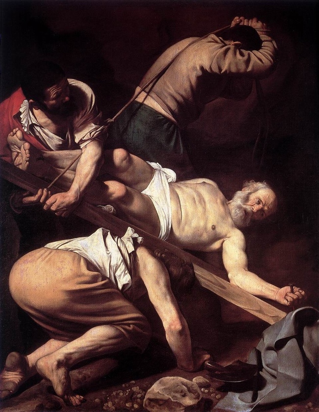 5Caravaggio, Cucifixion of St. Peter,1601.jpg