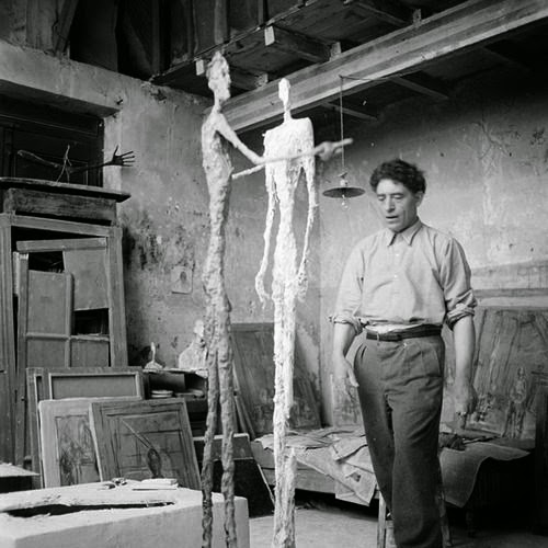 Alberto Giacometti in his Studio.jpg
