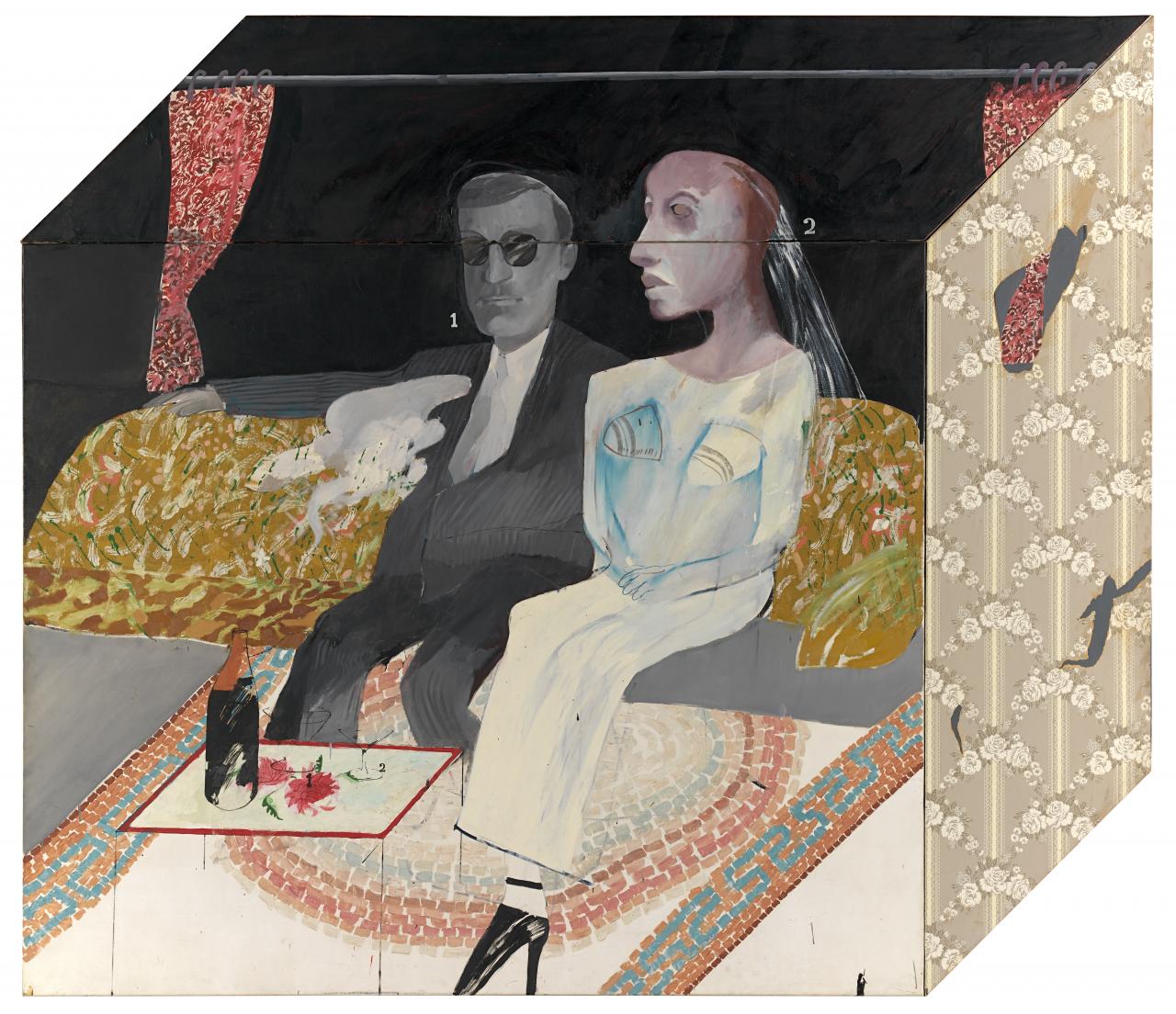 David Hockney, The Second Marriage, 1963.jpg