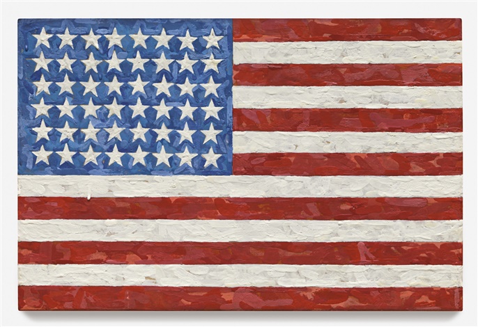 Jasper Johns, Flag, 1983.jpg