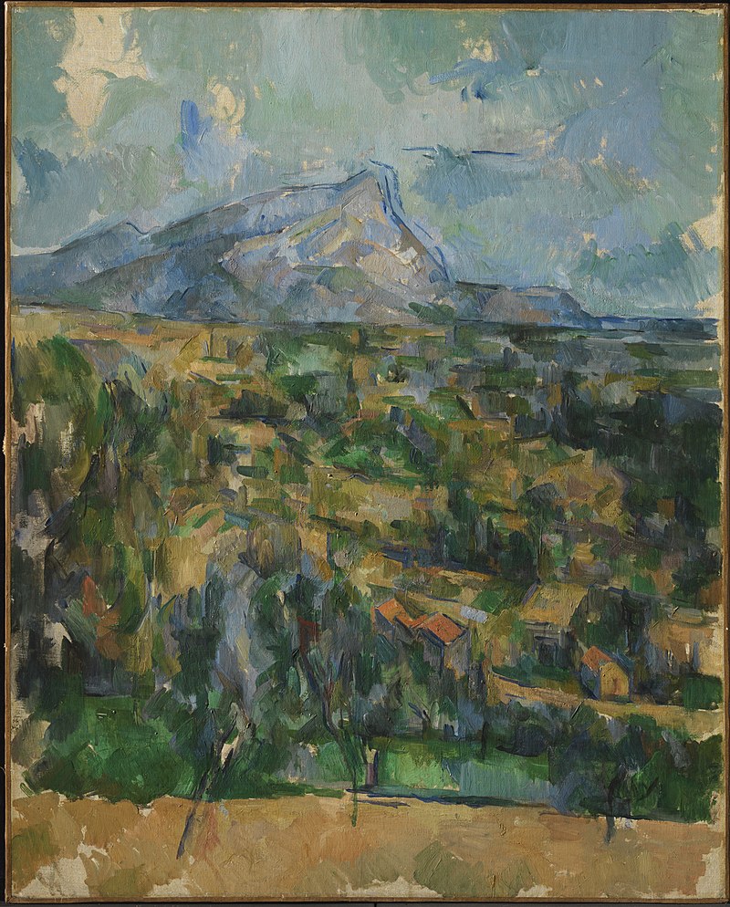 폴 세잔, 생트빅투아르 산(Mont Sainte-Victoire)  1904-1906.jpg