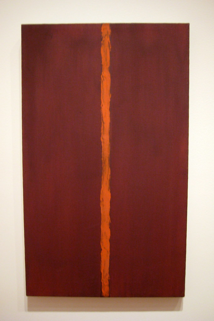 바넷 뉴먼, 하나임 I (Onement I),1948.jpg